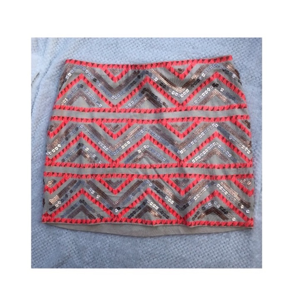 Sequin skirt
